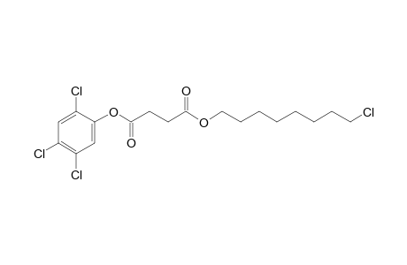 Succinic acid, 8-chlorooctyl 2,4,5-trichlorophenyl ester