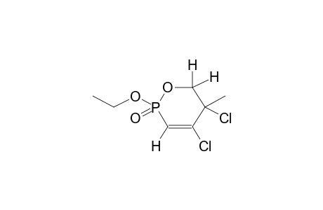 2-OXO-2-ETHOXY-4,5-DICHLORO-5-METHYL-1,2-OXAPHOSPHORIN-3-ENE