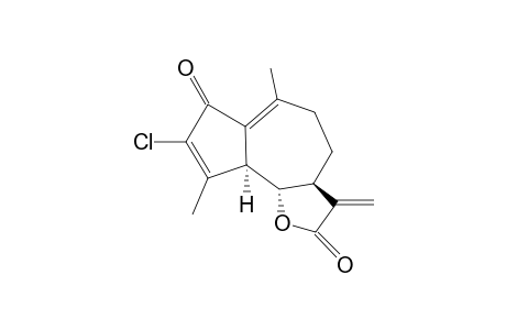 3-CHLORO-DEHYDROLEUCODIN;(5R,6S,7S)-3-CHLORO-2-OXOGUAIA-1(10),3,11(13)-TRIEN-6,12-OLIDE