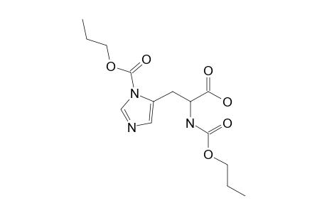 L-Histidine, N,N'-bis(N-propyloxycarbonyl)-