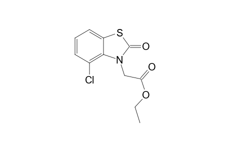 ETHYL-(4-CHLORO-2-OXO-2,3-DIHYDRO-3-BENZOTHIAZOL)-ACETATE