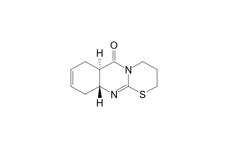 trans-(6aR,10aR)-3,4,6a,7,10,10a-hexahydro-2H-[1,3]thiazino[2,3-b]quinazolin-6-one