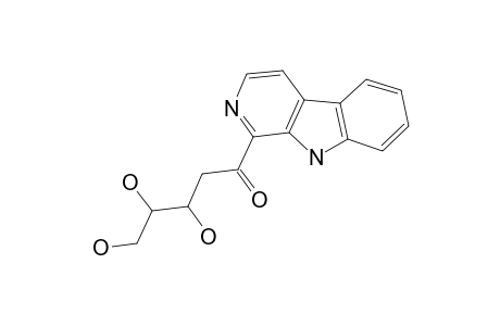 1-(9H-$b-carbolin-1-yl)-3,4,5-trihydroxy-pentan-1-one