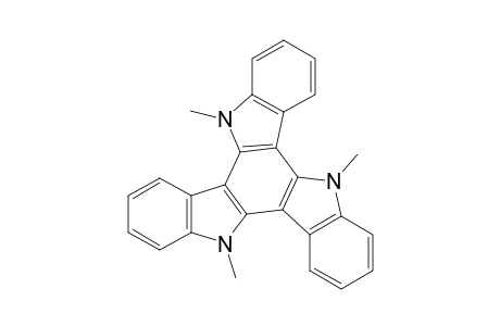 5H-Diindolo[3,2-a:3',2'-c]carbazole, 10,15-dihydro-5,10,15-trimethyl-