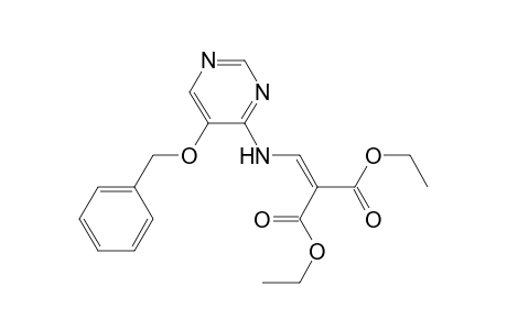 DIETHYL-N-(4-(5-BENZYLOXY-PYRIMIDINYL))-AMINOMETHYLENEMALONATE