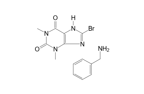 8-bromotheophylline, compd. with benzylamine (1:1)