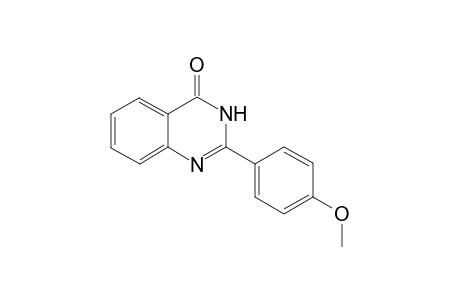 2-(p-methoxyphenyl)-4(3H)-quinazolinone