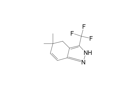 4,5-dihydro-5,5-dimethyl-3-(trifluoromethyl)-2H-indazole