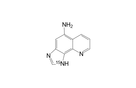 5-Amino-3(1)h-15N-imidazo(4,5H)quinoline