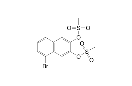 5-bromo-2,3-naphthalenediol, dimethanesulfonate(ester)