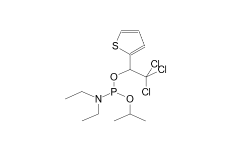 O-ISOPROPYL-N,N-DIETHYL-1-(2-THIENYL)-2,2,2-TRICHLOROETHYLAMIDOPHOSPHITE