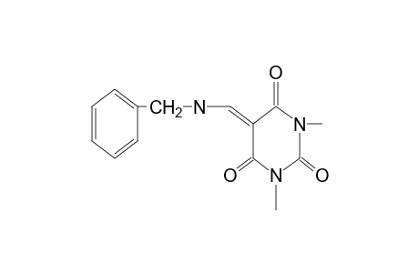 5-[(benzylamino)methylene]-1,3-dimethylbarbituric acid