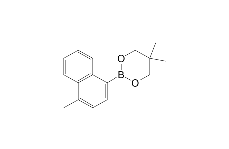 5,5-Dimethyl-2-(4-methylnaphthalen-1-yl)-1,3,2-dioxaborinane