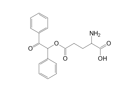 .gamma.-O-Desyl Glutamate