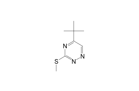 5-TERT.-BUTYL-3-(METHYLTHIO)-1,2,4-TRIAZINE