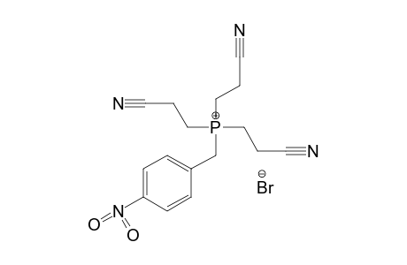 (p-nitrobenzyl)tris(2-cyanoethyl)phosphonium bromide