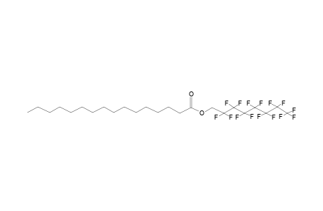 Hexadecanoic acid, 2,2,3,3,4,4,5,5,6,6,7,7,8,8,8-pentadecafluorooctyl ester