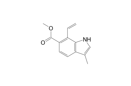 Methyl 7-vinyl-3-methyl-1H-indole-6-carboxylate