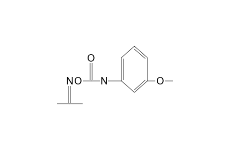 acetone, O-[(m-methoxyphenyl)carbamoyl]oxime