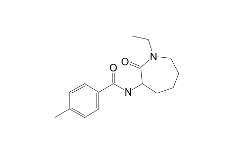 N-(1-Ethyl-2-oxoazepan-3-yl)-4-methylbenzamide