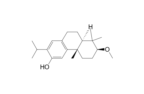 2,6-Phenanthrenediol, 1,2,3,4,4a,9,10,10a-octahydro-1,1,4a-trimethyl-7-(1-methylethyl)-, monomethyl ether, [2S-(2.alpha.,4a.alpha.,10a.beta.)]-