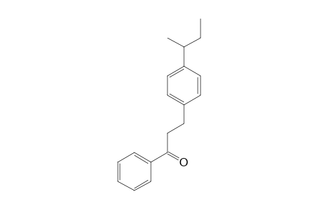 3-(4-sec-butylphenyl)-1-phenyl-1-propanone