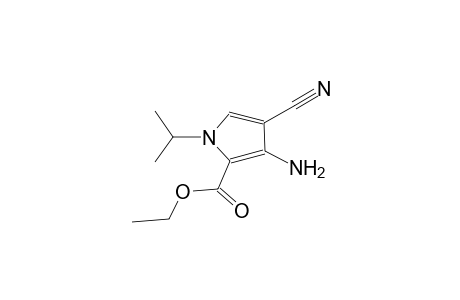 1-isopropyl-2-ethoxycarbonyl-3-amino-4-cyanopyrrole