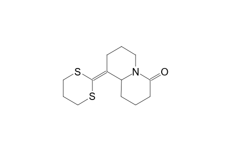 1-Aza-5-[2-(1,3-dithianylidene)]bicyclo[4.4.0]decan-10-one