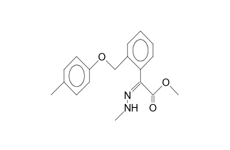 Benzeneacetic acid, .alpha.-(methylhydrazono)-2-[(4-methylphenoxy)methyl]-, methyl ester