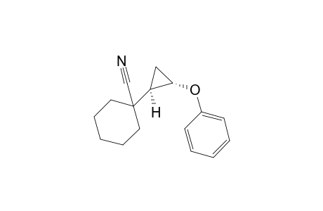 1-[(1R,2S)-2-phenoxycyclopropyl]cyclohexanecarbonitrile