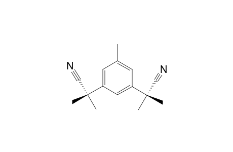 2,2'-(5-Methyl-1,3-phenylene)-bis-(2-methylpropanenitrile);impurity-#ii