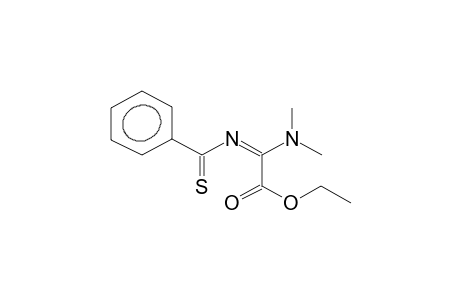 2-PHENYL-4-ETHOXYCARBONYL-4-DIMETHYLAMINO-1-THIA-3-AZABUTADIENE-1,3