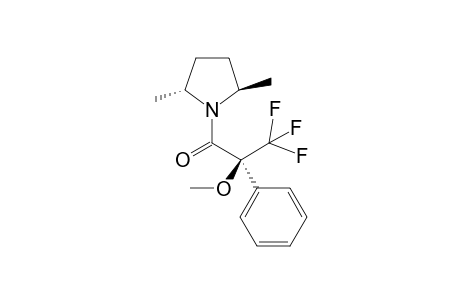 (2R,5R)-2,5-Dimethylpyrrolidine-(S)-MTPA amide