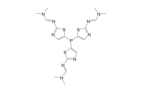 TRIS-[5-[2-(3-METHYL-1,3-DIAZABUT-1-ENYL)-THIAZOLYL]]-PHOSPHINE