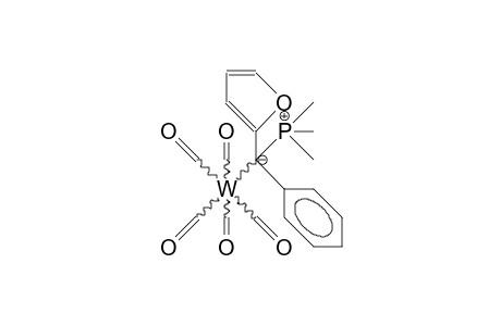 Pentacarbonyl(trimethylphosphine-2-furyl-phenylmethylene) tungsten