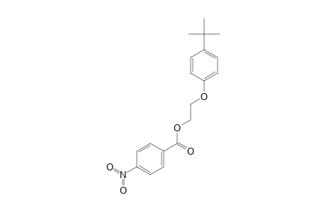 2-(p-tert-butylphenoxy)ethanol, p-nitrobenzoate