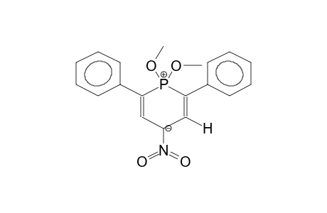 1,1-Dimethoxy-4-nitro-2,6-diphenyl-phosphorin