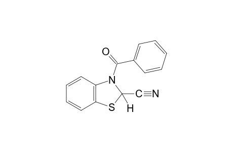 3-benzoyl-2-benzothiazolinecarbonitrile
