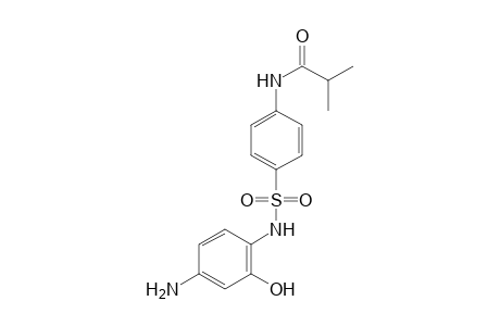 4'-[(4-amino-2-hydroxyphenyl)sulfamoyl]isobutyranilide