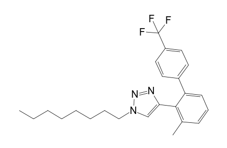 4-(3-Methyl-4'-(trifluoromethyl)biphenyl-2-yl)-1-n-octyl-1H-1,2,3-triazole