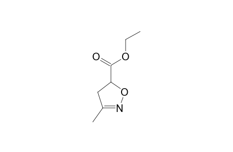 (+/-)-ETHYL-3-METHYL-4,5-DIHYDROISOXAZOLE-5-CARBOXYLATE