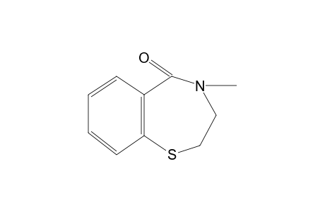 2,3-dihydro-4-methyl-1,4-benzothiazepin-5(4H)-one