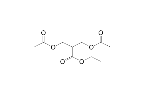 Ethyl 3-(acetyloxy)-2-[(acetyloxy)methyl]propanoate