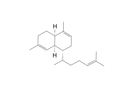 (1R,4aR,8aS)-1-(1,5-dimethylhex-4-enyl)-4,7-dimethyl-1,2,4a,5,6,8a-hexahydronaphthalene