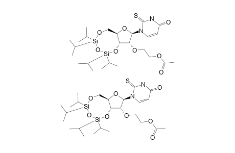 2'-O-ACETOXYETHYL-3',5'-O-(1,1,3,3-TETRAISOPROPYLDISILOXANE-1,3-DIYL)-2-THIOURIDINE