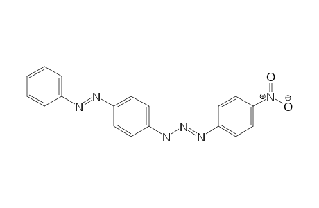 1-(p-nitrophenyl)-3-[p-(phenylazo)phenyl]triazene