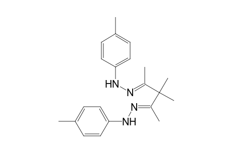 4-Methyl-N-[(E)-[(3E)-1,2,2-trimethyl-3-(p-tolylhydrazono)butylidene]amino]aniline