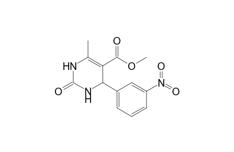 2-keto-6-methyl-4-(3-nitrophenyl)-3,4-dihydro-1H-pyrimidine-5-carboxylic acid methyl ester