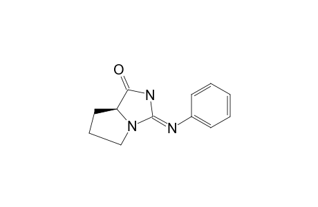 (S,E)-3-(phenylimino)hexahydro-1H-pyrrolo[1,2-c]imidazol-1-one