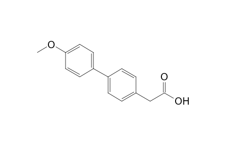 2-[4-(4-Methoxyphenyl)phenyl]acetic acid